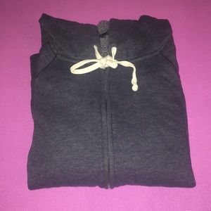 Navy American Eagle Zipped Hoodie